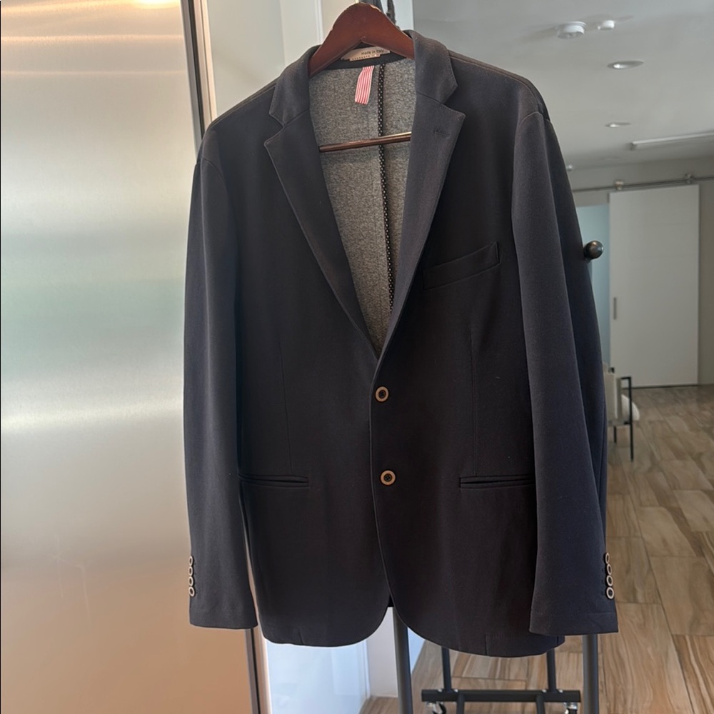 Stone Rose Black Sport Coat Modern Fit